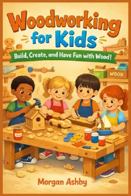 Woodworking for Kids: Build, Create, and Have Fun with Wood! by Morgan Ashby