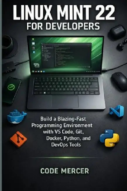 Linux Mint 22 Crash Course: Fast, Practical, Hands-On Guide to Installing, Customizing, and Mastering the Cinnamon Desktop by Code Mercer