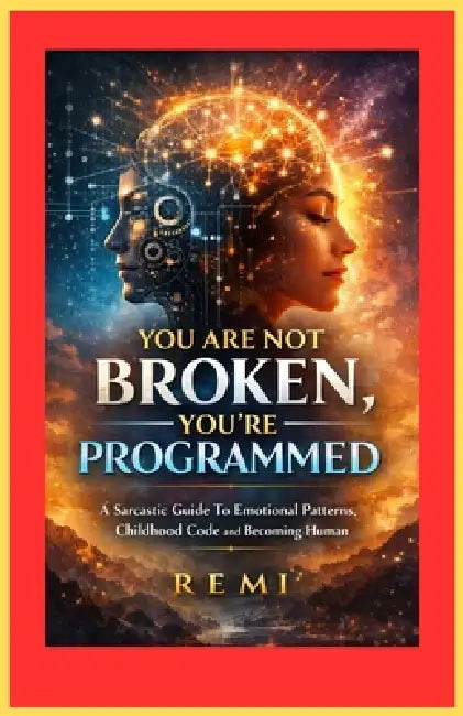 You Are Not Broken, You're Programmed: A Sarcastic Guide To Emotional Patterns, Child hood Code and Becoming Human by Remi Palapu