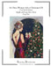 Art Deco Woman with a Christmas Gift Cross Stitch Pattern - Large Size Edition: Regular and Large Print Cross Stitch Pattern by Carmen Wolf, Serenity Stitchworks