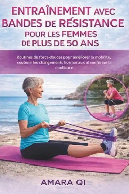 Entraînement Avec Bandes de Résistance Pour Les Femmes de Plus de 50 ANS: Routines de force douces pour améliorer la mobilité, soutenir les changement by Amara Qi