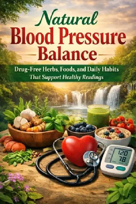 Natural Blood Pressure Balance: Drug-Free Herbs, Foods, and Daily Habits That Support Healthy Readings by April Fox