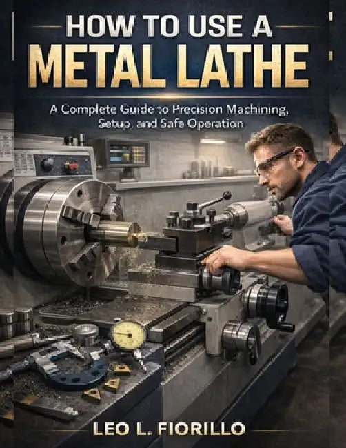 How To Use A Metal Lathe: A Complete Guide to Precision Machining, Setup, and Safe Operation by Leo L. Fiorillo