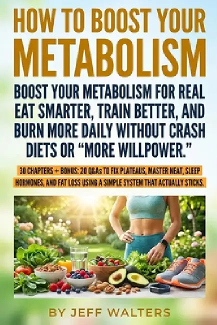 How to Boost Your Metabolism: A science-backed 12-week plan to boost metabolism, increase metabolic rate, fix slow metabolism, and break weight-loss p by Jeff Walters