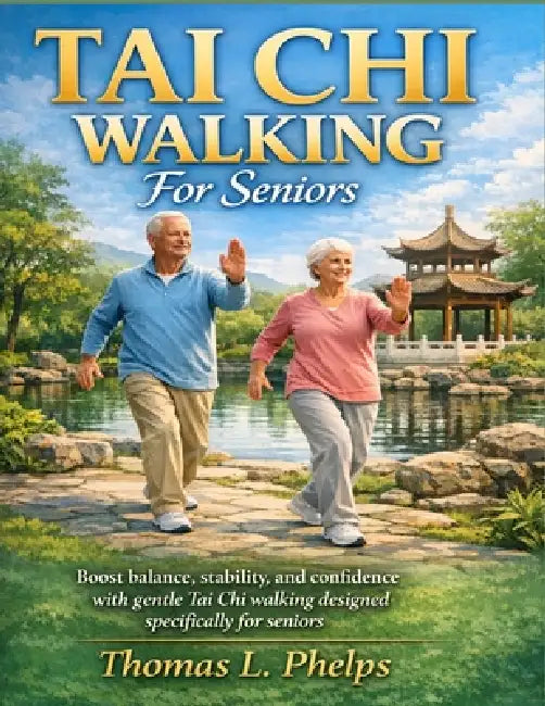 TAI CHI WALKING For Seniors: Boost balance, stability, and confidence with gentle mindful movement designed specifically for older adults by Thomas Phelps