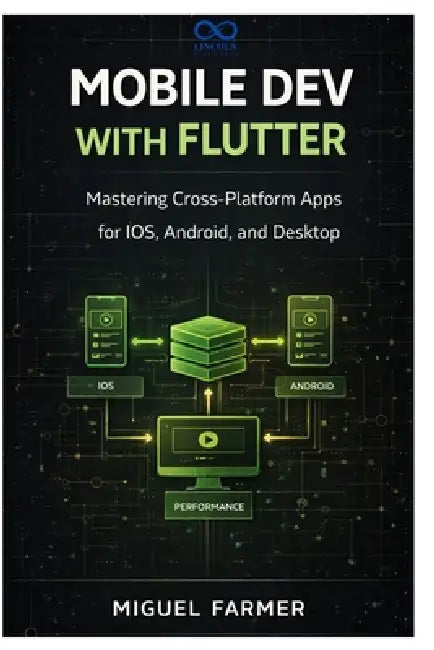 Mobile Dev with Flutter: Mastering Cross-Platform Apps for iOS, Android, and Desktop by Miguel Farmer