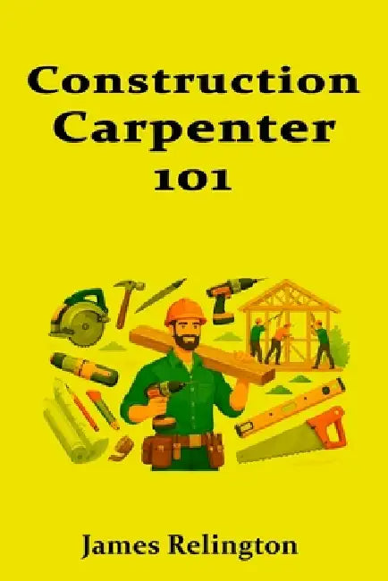 Construction Carpenter 101: Tools, Skills, and Your First Job Site by James Relington