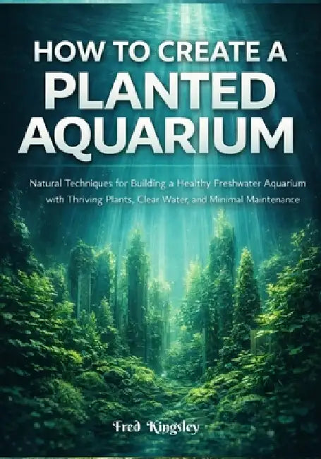 How to Create a Planted Aquarium: Natural Techniques for Building a Healthy Freshwater Aquarium with Thriving Plants, Clear Water, and Minimal Mainten by Fred Kingsley