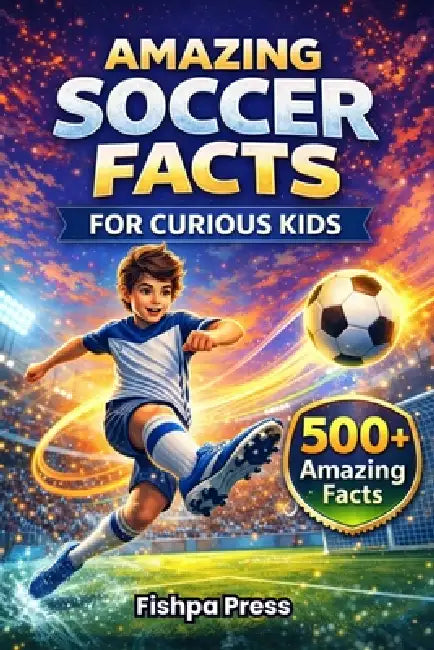Amazing Soccer Facts for Curious Kids: 500+ Fun, Fascinating & True Soccer Facts for Kids Ages 8-14 by Fishpa Press