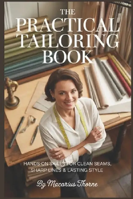 The Practical Tailoring Book: Hands-On Skills for Clean Seams, Sharp Lines & Lasting Style by Macarius Thorne