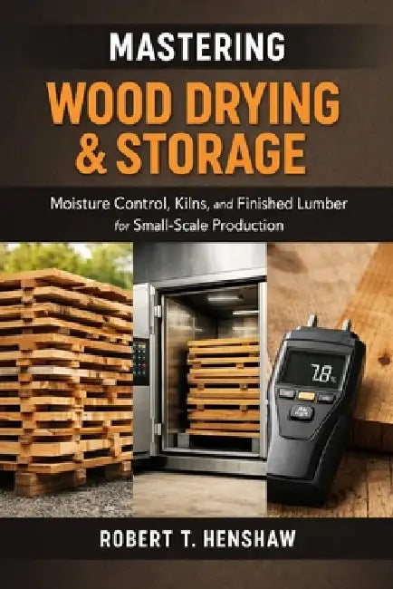 Mastering Wood Drying & Storage: A Comprehensive Guide: Moisture Control, Kilns, and Finished Lumber for Small-Scale Production by Alice Schwartz, Robert T. Henshaw