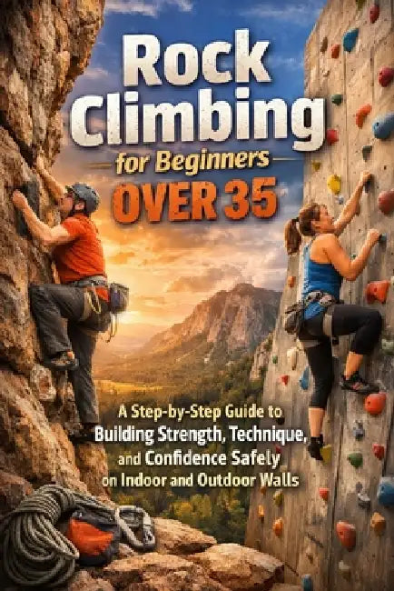 Rock Climbing for Beginners Over 35: A Step-by-Step Guide to Building Strength, Technique, and Confidence Safely on Indoor and Outdoor Walls by Alexander Rhea