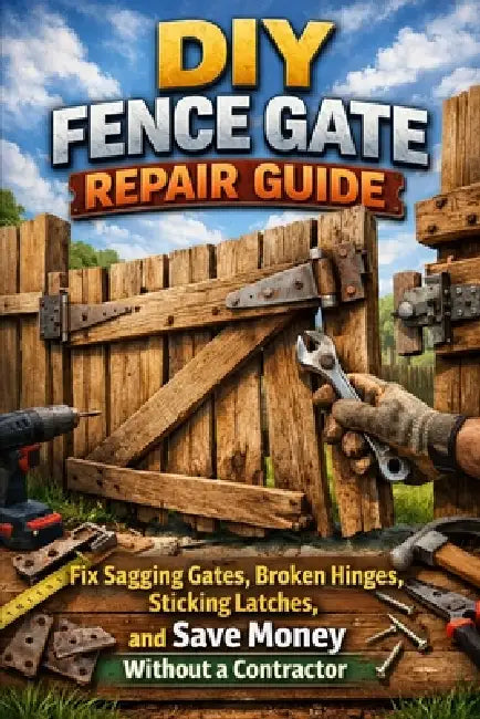 DIY Fence Gate Repair Guide: Fix Sagging Gates, Broken Hinges, Sticking Latches, and Save Money Without a Contractor by Alexander Rhea