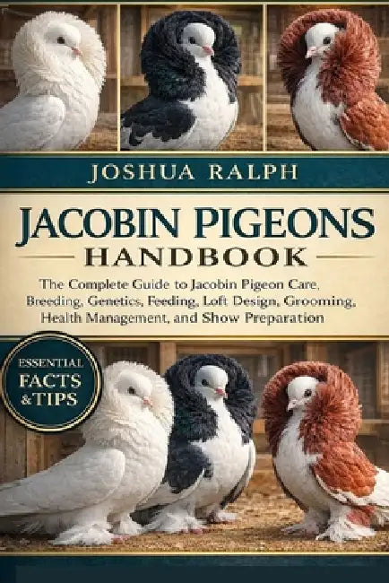 Jacobin Pigeons Handbook: The Complete Guide to Jacobin Pigeon Care, Breeding, Genetics, Feeding, Loft Design, Grooming, Health Management, and Show P by Joshua Ralph