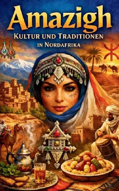 Amazigh Kultur und Traditionen in Nordafrika: Amazigh Alltag, Tamazight Bräuche, Musik und Tanz, Küche und Essen, Feste und Hochzeit in Marokko und Al by Tobias B. Falken