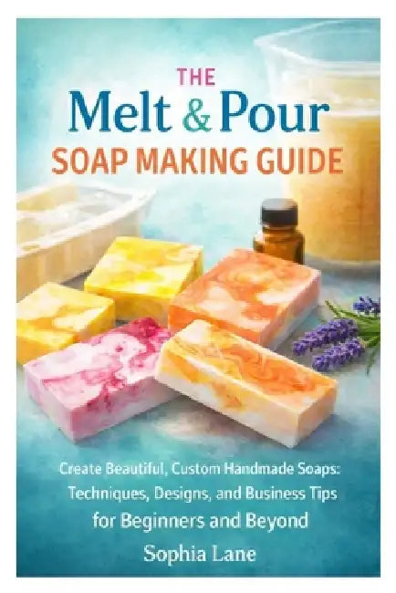 "The Melt & Pour Soap Making Guide: Create Beautiful, Custom Handmade Soaps: Techniques, Designs, and Business Tips for Beginners and Beyond by Sophia Lane