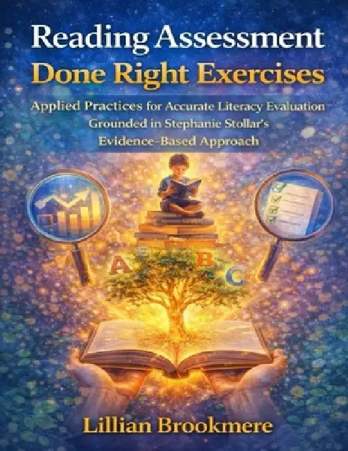 Reading Assessment Done Right Exercises: Applied Practices for Accurate Literacy Evaluation Grounded in Stephanie Stollar's Evidence-Based Approach by Lillian Brookmere