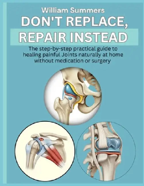 Don't Replace, Repair Instead: The step-by-step practical guide to healing painful Joints naturally at home without medication or surgery by William Summers