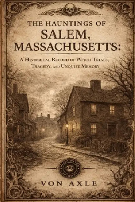 The Hauntings of Salem, Massachusetts: A Historical Record of Witch Trials, Tragedy, and Unquiet Memory by Von Axle