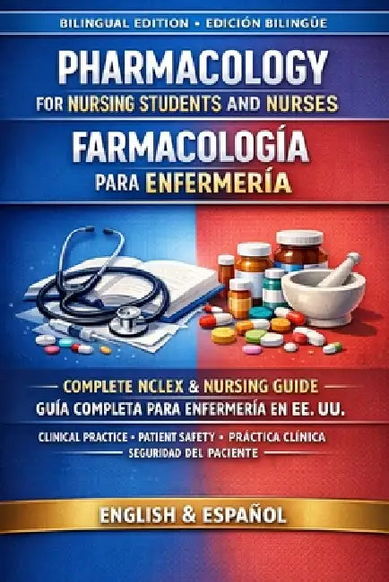 Pharmacology for Nursing Students and Nurses: Farmacología para Enfermería Guía Completa para Enfermería en EE. UU. 24 Unidades Seguridad del Medicame by Vikash Kumar