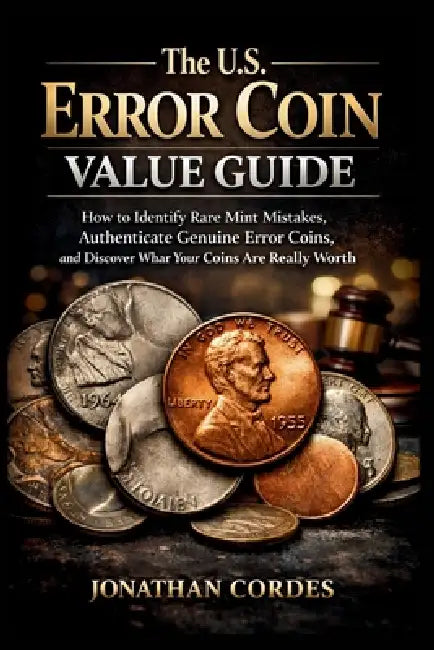The U.S. Error Coin Value Guide: How to Identify Rare Mint Mistakes, Authenticate Genuine Error Coins, and Discover What Your Coins Are Really Worth by Jonathan Cordes