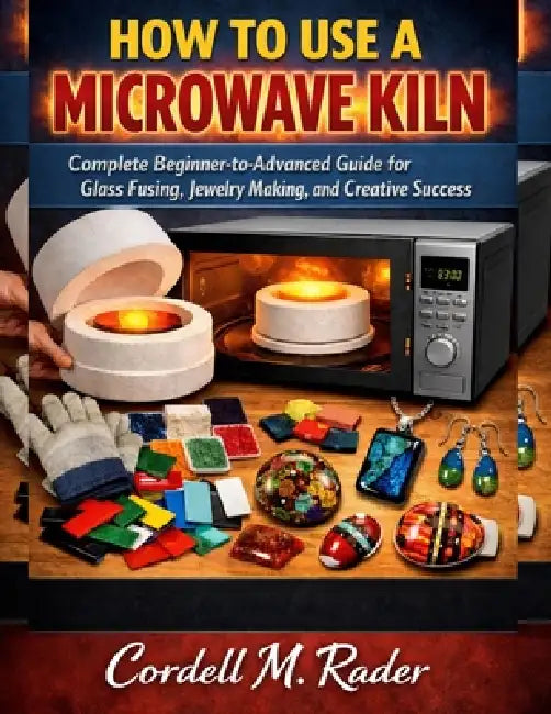 How to Use a Microwave Kiln: A Complete Beginner-to-Advanced Guide for Glass Fusing, Jewelry Making, and Creative Success by Cordell M. Rader