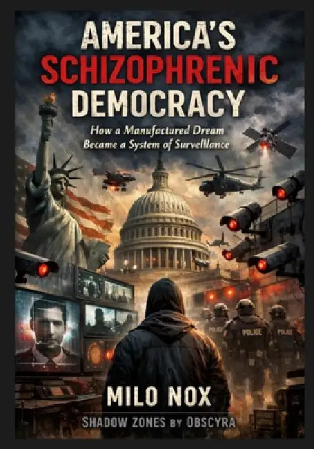 America's Schizophrenic Democracy: How a Manufactured Dream Became a System of Surveillance by Milo Nox