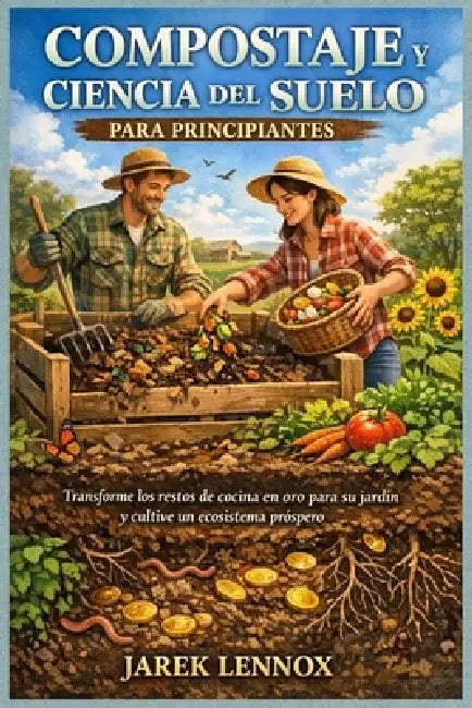 Compostaje Y Ciencia del Suelo Para Principiantes: Transforme los restos de cocina en oro para su jardín y cultive un ecosistema próspero by Jarek Lennox