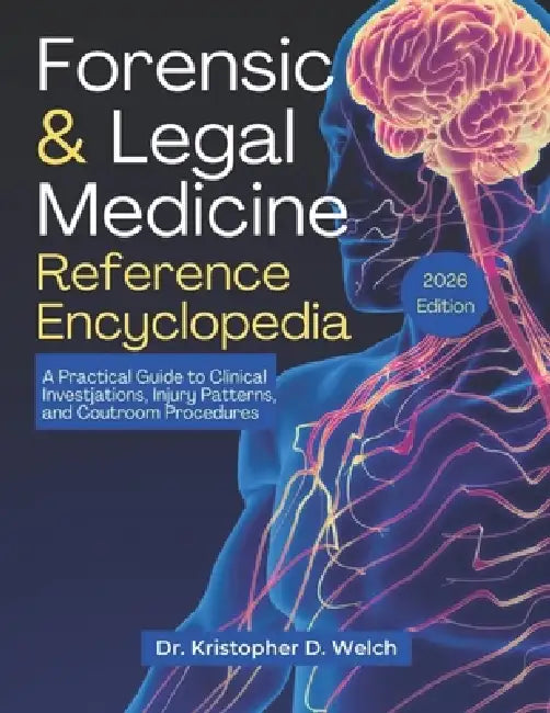 Forensic & Legal Medicine Reference Encyclopedia: A Practical Guide to Clinical Investigations, Injury Patterns, and Courtroom Procedures by Kristopher D. Welch