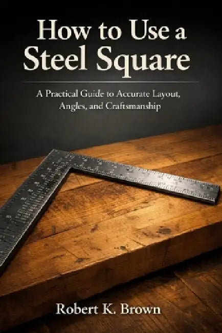 How to Use a Steel Square: A Practical Guide to Accurate Layout, Angles, and Craftsmanship by Robert K. Brown