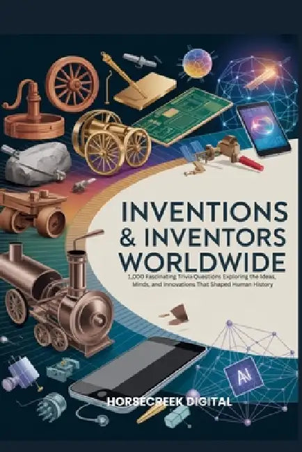 Inventions & Inventors Worldwide: 1,000 Fascinating Trivia Questions Exploring the Ideas, Minds, and Innovations That Shaped Human History by Horsecreek Digital