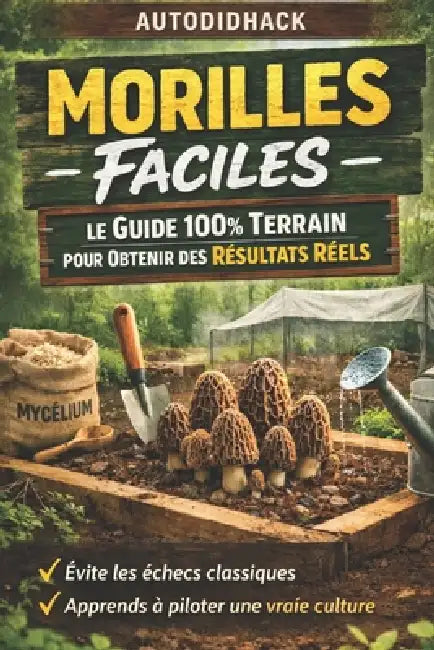 Morilles Faciles: Le Guide 100% Terrain pour Obtenir des Résultats Réels by Autodidhack Filip Andco