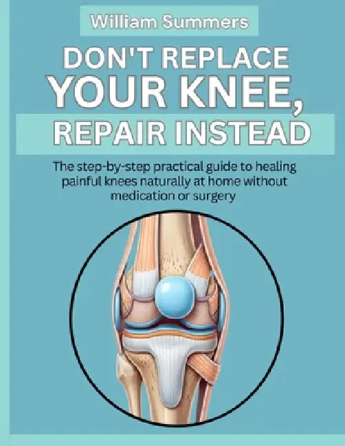 Don't Replace Your Knee, Repair Instead: The step-by-step practical guide to healing painful knees naturally at home without medication or surgery by William Summers