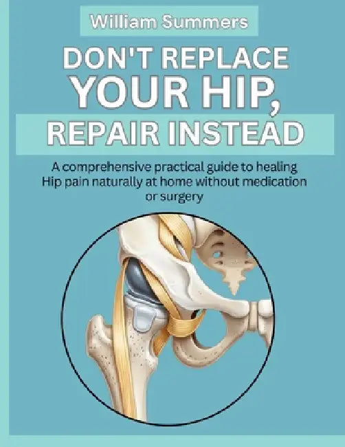 Don't Replace Your Hip, Repair Instead: A comprehensive practical guide to healing Hip pain naturally at home without medication or surgery by William Summers