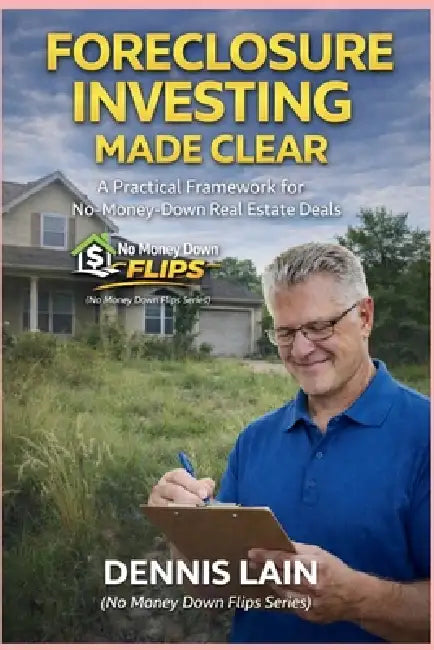 Foreclosure Investing Made Clear: A Practical Framework for No-Money-Down Real Estate Deals by Dennis Lain