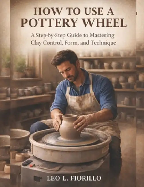 How To Use A Pottery Wheel: A Step-by-Step Guide to Mastering Clay Control, Form, and Technique by Leo L. Fiorillo