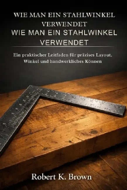 Wie Man Ein Stahlwinkel Verwendet: Ein praktischer Leitfaden für präzises Layout, Winkel und handwerkliches Können by Robert K. Brown