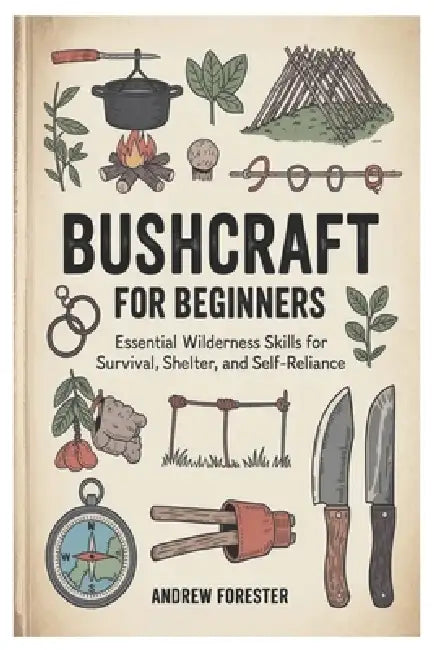 Bushcraft for Beginners: Essential Wilderness Skills for Survival, Shelter, and Self-Reliance by Andrew Forester