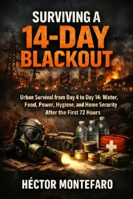 Surviving a 14-Day Blackout: Urban Survival from Day 4 to Day 14: Water, Food, Power, Hygiene, and Home Security After the First 72 Hours by Leo Code