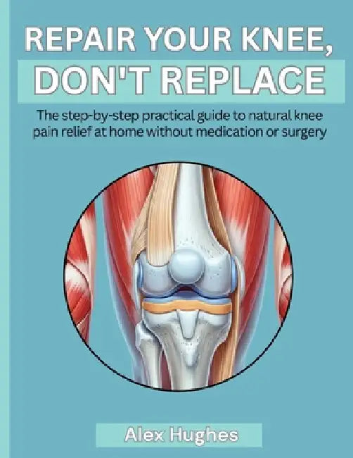 Repair Your Knee, Don't Replace: The step-by-step practical guide to natural knee pain relief at home without medication or surgery by Alex Hughes