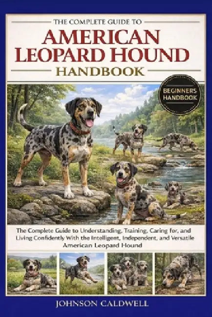 The Complete Guide to American Leopard Hound Handbook: The Complete Guide to Understanding, Training, Caring for, and Living Confidently With the Inte by Johnson Caldwell