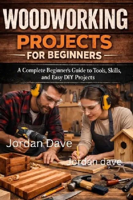 Woodworking projects for beginners: A Complete Beginner's Guide to Tools, Skills, and Easy DIY Project by Jordan Dave