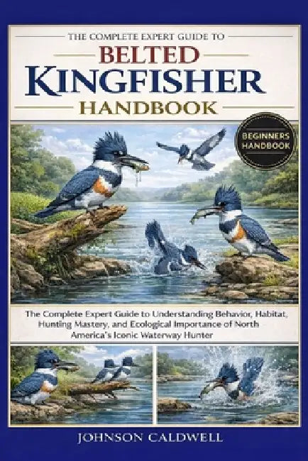 The Complete Expert Guide to Belted Kingfisher Handbook: The Complete Expert Guide to Understanding Behavior, Habitat, Hunting Mastery, and Ecological by Johnson Caldwell