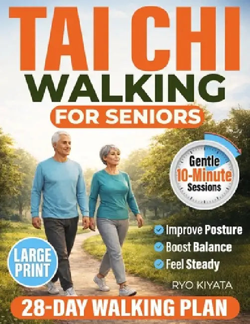 Tai Chi Walking for Seniors: A Safe 28-Day Plan to Improve Balance, Build Confidence, and Stay Independent in Just 10 Minutes a Day by Ryo Kiyata
