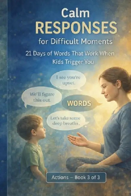 Words That Work with Kids: 21 Days of Calm Responses for Tantrums, Backtalk, and Difficult Parenting Moments by Yulia Ber