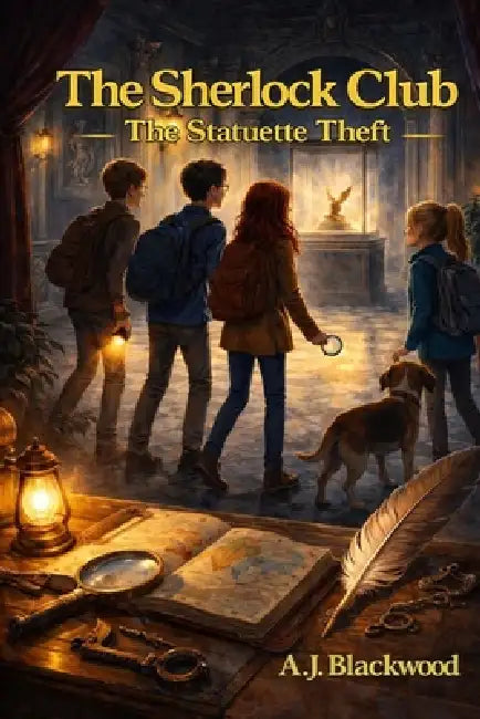 The Sherlock club The statuette Theft by A. J. Blackwood
