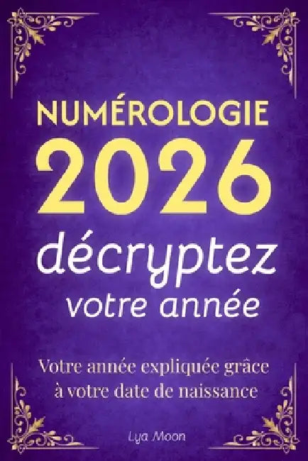 Numérologie 2026 - Décryptez votre année: Votre année expliquée grâce à votre date de naissance by Lya Moon