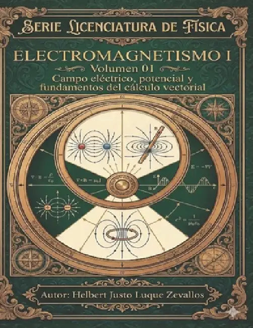 Electromagnetismo II Volumen 01: Campos Magnéticos, Medios Materiales y Desarrollo Multipolar by Helbert Justo Luque Zevallos