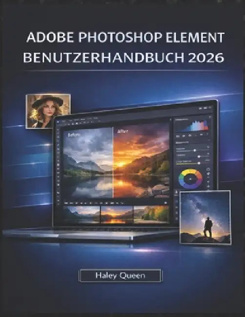 Adobe Photoshop Element Benutzerhandbuch 2026: Ein praktisches Handbuch für Fotobearbeitung, schnelle Korrekturen und alltägliche Kreativität by Haley Queen