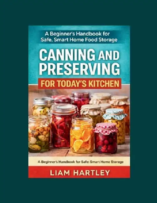 Canning and Preserving for Today's Kitchen: A Beginner's Handbook for Safe, Smart Home Food Storage by Liam Hartley